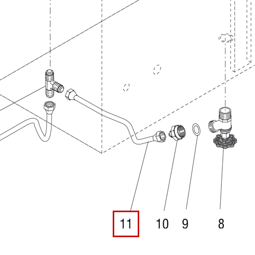 Tube Assy Manual Refill