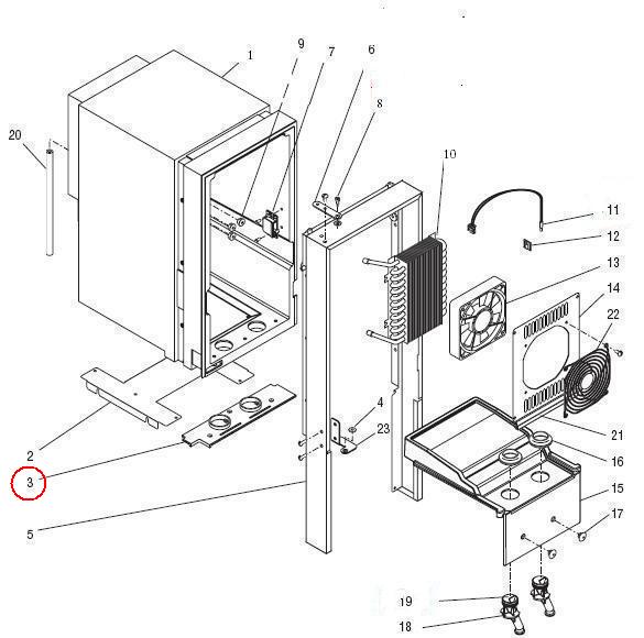 Plate, Cabinet Bottom Closure