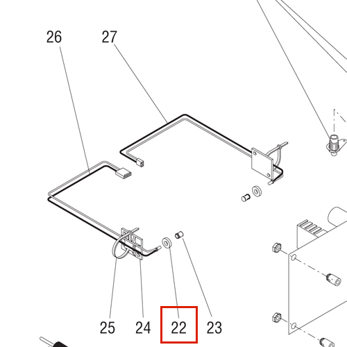 Spacer,.173 Id X 0.375 Odx.085