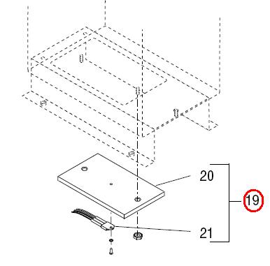 Triac/Heat Sink Assy On/Offsw