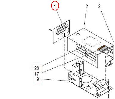 Panel, Rear Cont Hsg-S.S. Std