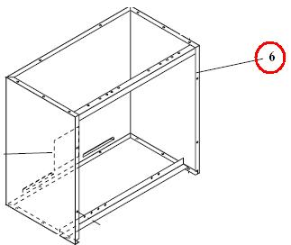 Trunk Assy,W/Decals (120/240V)