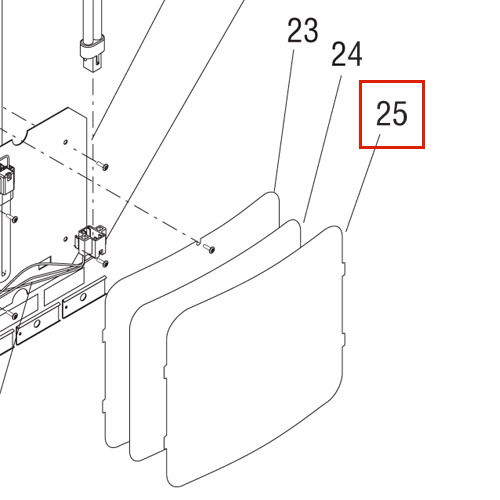 Lens,Merchandiser-Removable