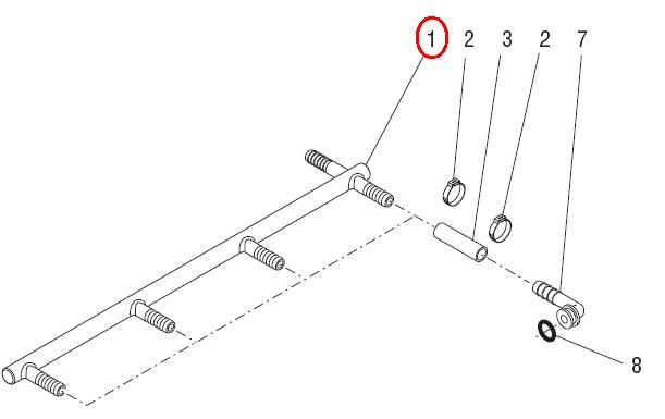 Manifold, Sst Rinse (Jdf-4)