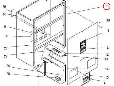 Trunk W/Decals,230V Dualtf Db