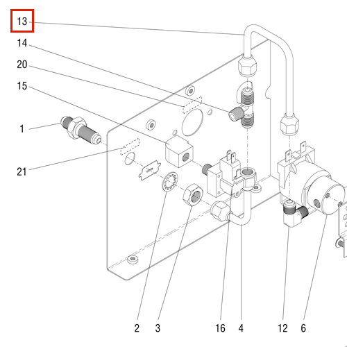 Tube Assy, Itcb Sweetener