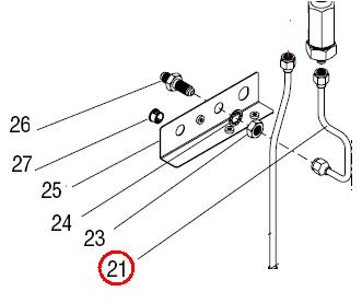 Tube Assy-Bulkhead To Flowctr