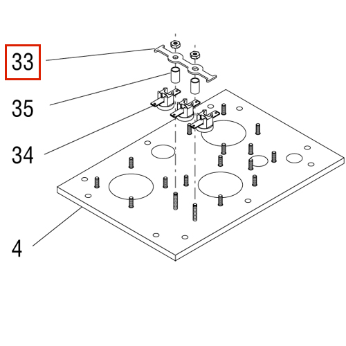 Strap, Limit Thermostat