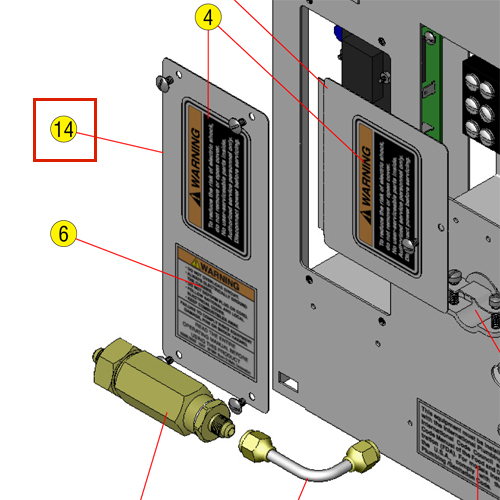 Cover, Access-Ctrl Board