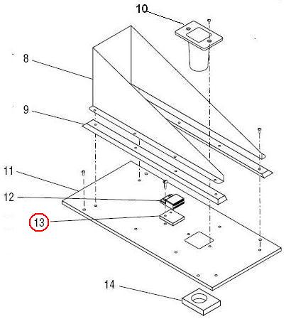 Spacer, Magnet Mounting