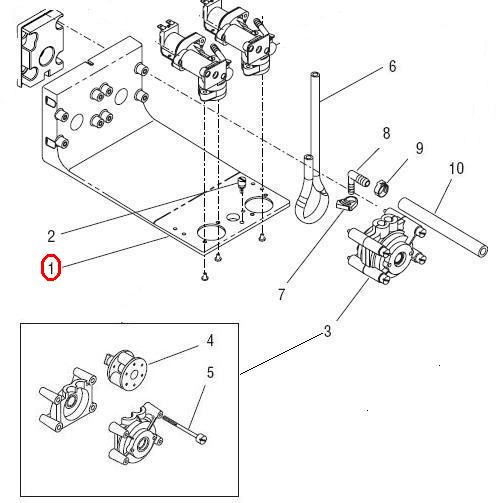 Platform Assy, Disp W/Inserts