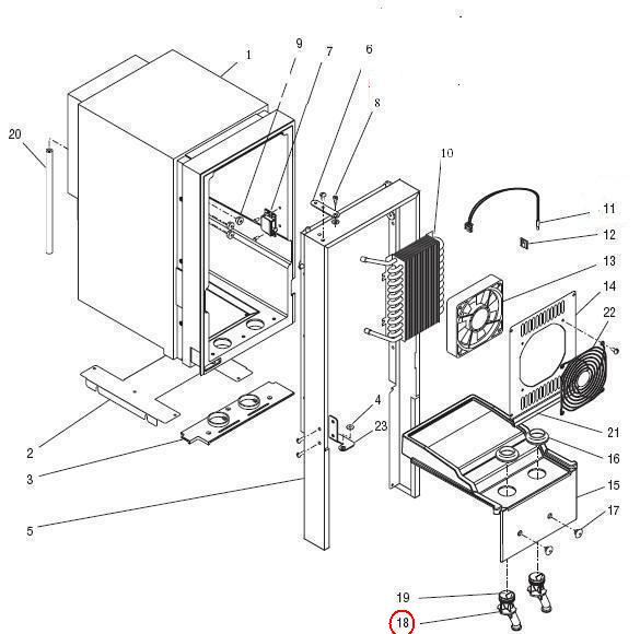 Nozzle Assy, Quick Stop -Wht