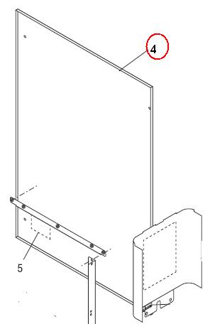 Panel W/Decals,Right Black